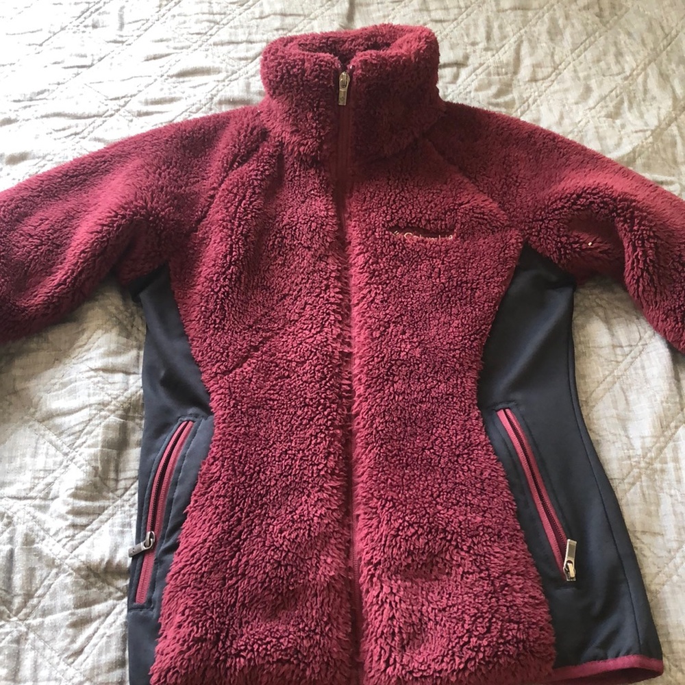 fuzzy zip up